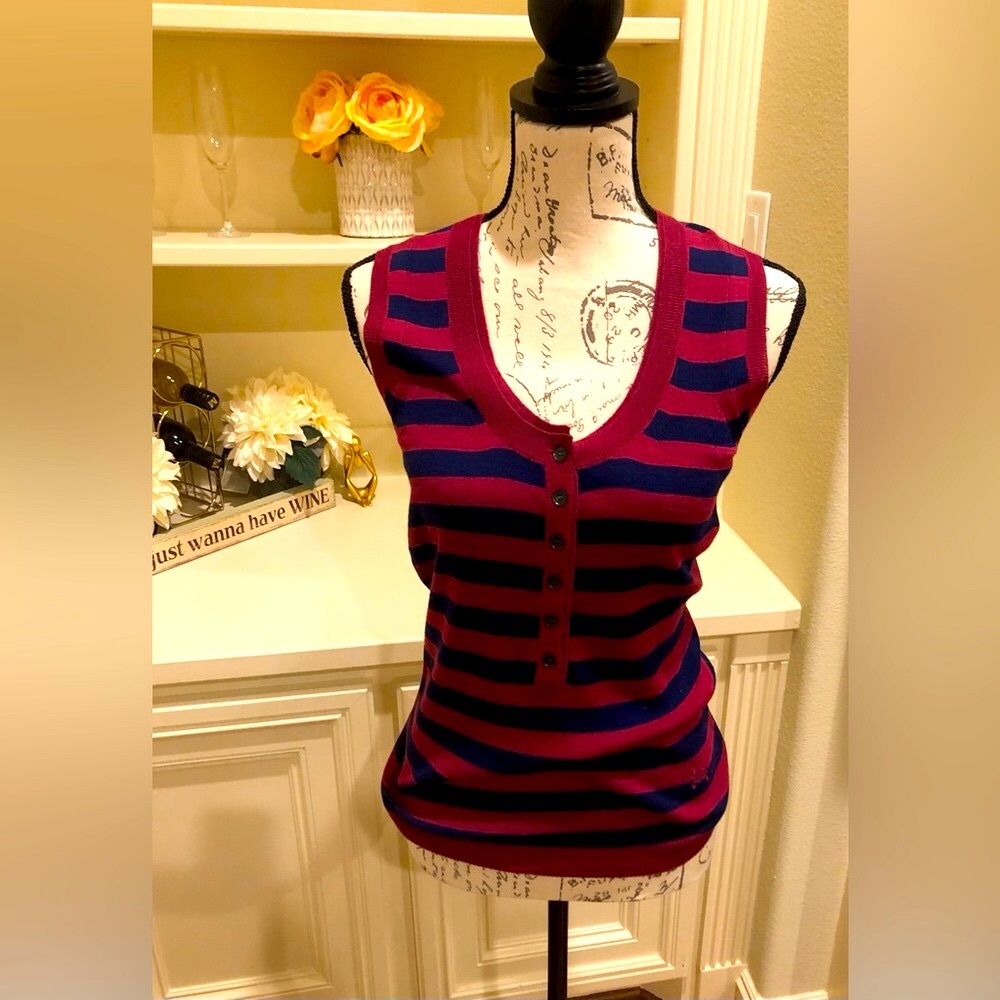 Burberry Brit Sleeves Knit Top Size: Small Limited time clean-out discount